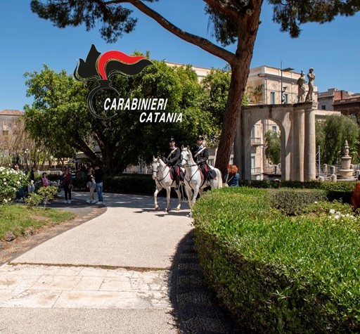 I Carabinieri sedano una “scazzottata” alla Villa Bellini