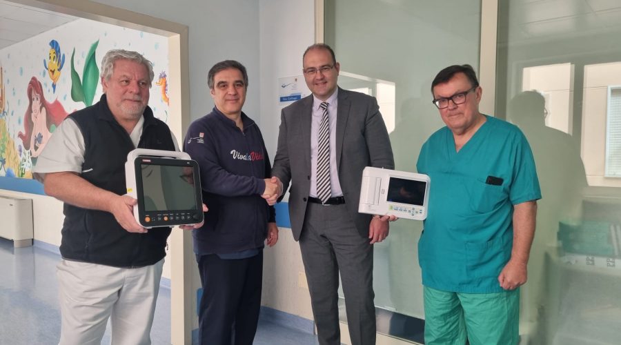 Donazione al reparto di cardiochirurgia pediatrica del P.o. di Taormina