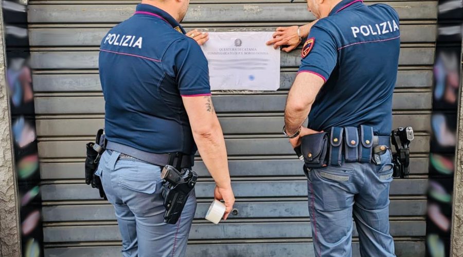 Chiusura di 7 giorni per un chiosco a Picanello