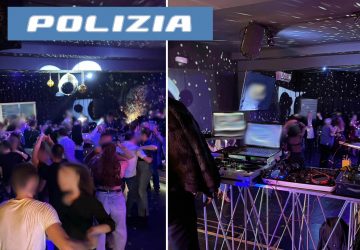 Giarre, interrotta dalla Polizia una festa caraibica in una discoteca "abusiva" della Zona artigianale