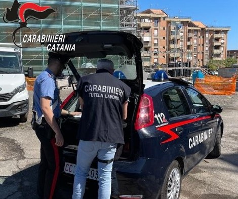 Randazzo, i carabinieri denunciano 3 imprenditori edili. Sanzioni per oltre 5mila euro