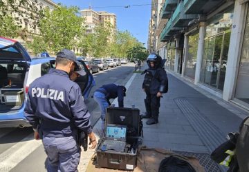 Allarme bomba in corso Italia a Catania