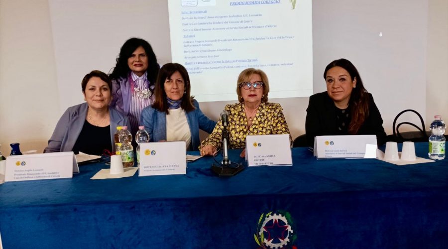 Premio “Mamma coraggio” al viceprefetto Giuffré ed alle mamme della casa della Provvidenza