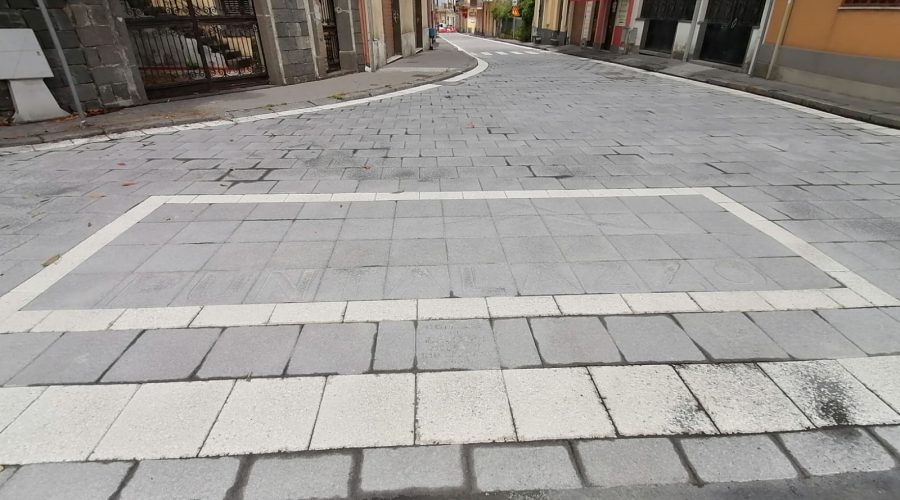 Puntalazzo, inaugurata la nuova pavimentazione nel centro storico