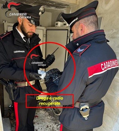Spaccia in via San Giovanni Galermo, scoperto dai Carabinieri