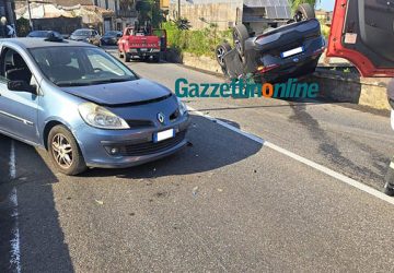 Acireale, ennesimo incidente sulla SS 114: quattro feriti lievi