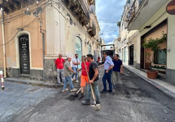 Giarre, entrano nel vivo cantieri per la bitumazione di via Carolina, via San Matteo e la piazza di Sciara