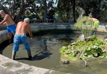 San Giovanni Montebello, cittadini e associazioni ripuliscono il parco Giardino