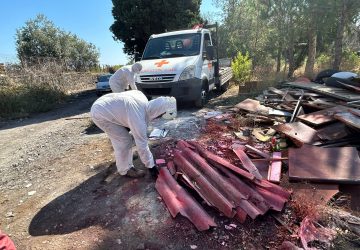 Giarre, completata la bonifica dell'amianto nel torrente Macchia a Santa Maria la Strada