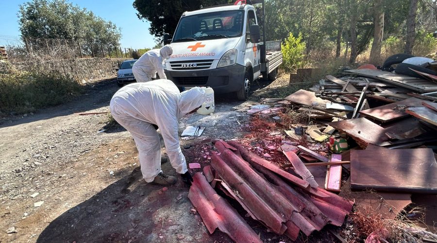 Giarre, completata la bonifica dell’amianto nel torrente Macchia a Santa Maria la Strada