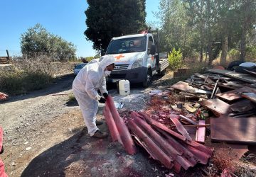 Giarre, nel torrente Macchia partita la bonifica dell'amianto. Rimossi 5mila chili di materiali nocivi