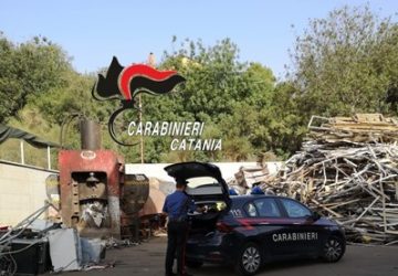 Attivit&agrave; ispettiva congiunta con NIL e NOE presso autodemolitore