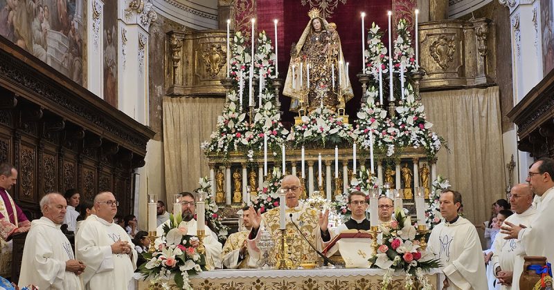 TEAMER Bracciale Rosario Vergine Maria Con Doppia Catena – Gioiello Religioso In Acciaio Inox, Regolabile, Uomo/donna
