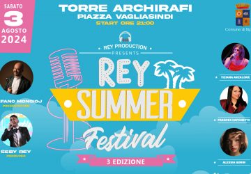 Torre Archirafi, al via oggi la terza edizione del Rey Summer festival