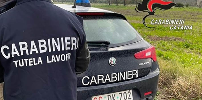Sfruttamento del lavoro, denunciati 2 imprenditori agricoli ad Aci Sant’Antonio e Aci Catena