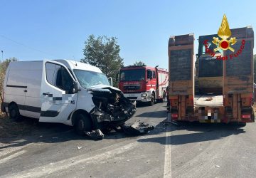 Grave incidente stradale sulla SS 385: un ferito grave