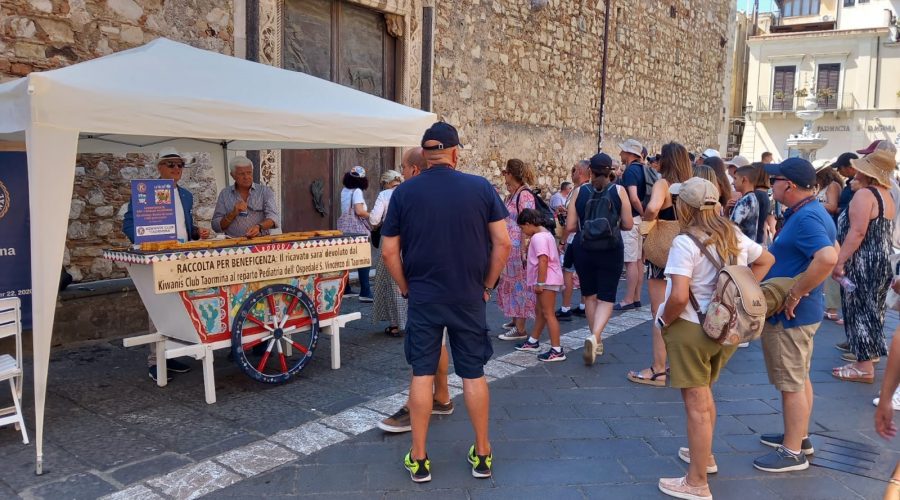 Grande successo per la raccolta fondi per i bambini dell’Ospedale San Vincenzo di Taormina