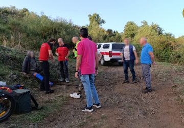 Mountain biker di Giarre si infortuna sul versante nord dell'Etna: soccorso e trasportato in ospedale