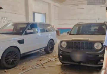 Scoperti a Catania depositi di auto rubate