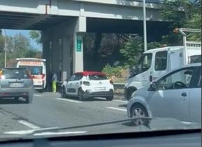 A18, incidente lungo la tratta Catania Acireale. Rallentamenti