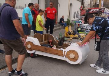 Linguaglossa: il classico &ldquo;carrettino a pallini&rdquo; rivive in una gara con 40 partecipanti e tanto pubblico