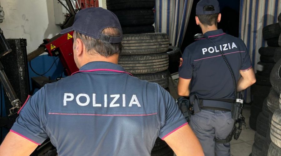 Gommista da 50 anni ma senza autorizzazione, chiusa officina abusiva. Sanzioni per oltre 18 mila euro