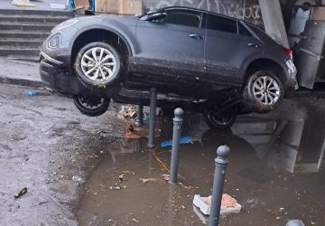 Maltempo, prima pioggia autunnale e primi allagamenti a Catania e provincia