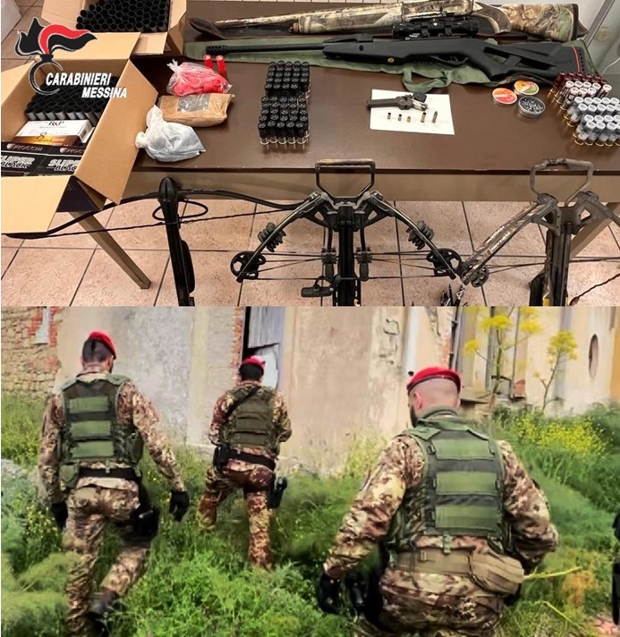 Detenzione illegale di armi e munizioni: 23enne di Francavilla arrestato dai Carabinieri
