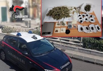 La droga occultata nei barattoli di vetro in cucina: 41enne arrestato a Letojanni