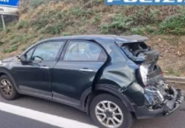 A18, ubriaco provoca un incidente: patente ritirata