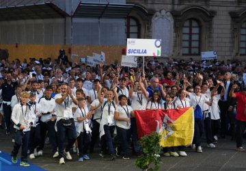 Inaugurato a Catania il Trofeo Coni alla presenza del Presidente dellla Repubblica Mattarella