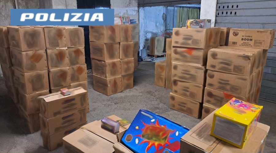 Garage condominiale conteneva 2.500 kg di materiale esplodente: denunciati due uomini VIDEO