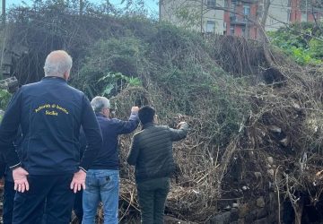 Alluvione, sopralluogo a Giarre e Riposto dei tecnici dell'Autorità di Bacino e dell'assessore regionale all'Agricoltura