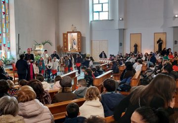 Giarre, visita pastorale del Vescovo nella comunit&agrave; parrocchiale Ges&ugrave; Lavoratore