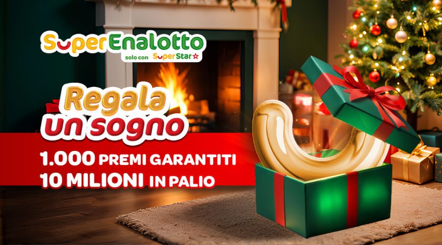 SuperEnalotto SuperStar lancia la nuova iniziativa speciale natalizia