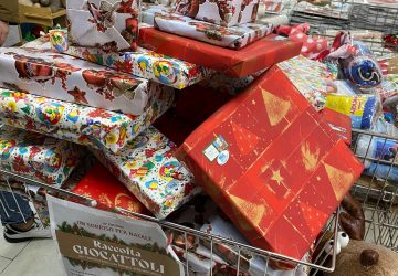 Giarre, tanti giocattoli per i bambini delle case famiglia