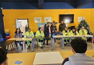 Visita di solidariet&agrave; al carcare minorile di Acireale