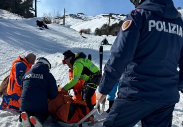 Etna Nord, incidenti sulla neve: soccorse 8 persone per diversi traumi