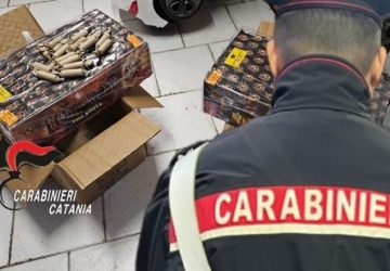 Fiumefreddo di Sicilia, in casa aveva petardi prodotti artigianalmente: denunciato 34enne