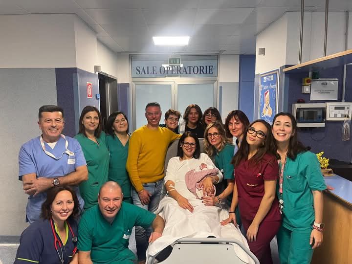 Un minuto dopo la mezzanotte al Garibaldi-Nesima di Catania nasce Carola