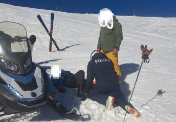 Etna nord, Polizia di Stato soccorre 20 persone sulle piste da sci in una settimana