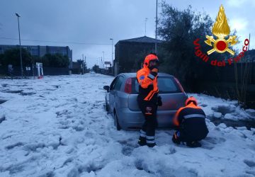 Maltempo: numerosi gli interventi nella notte dei Vigili del Fuoco