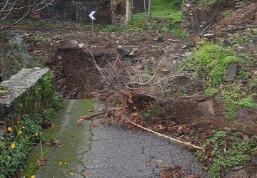 Frana sulla strada Provinciale 78 Nunziata&ndash;Puntalazzo, Alberto Cardillo: "Basta ritardi!"