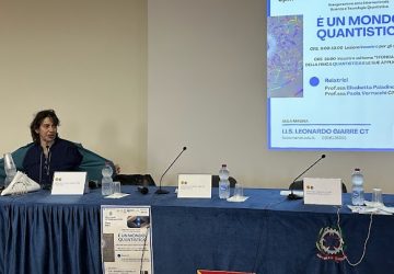 Giarre, il liceo Leonardo celebra i cento anni della scienza e tecnologia quantistica con la ricercatrice Paola Verrucchi