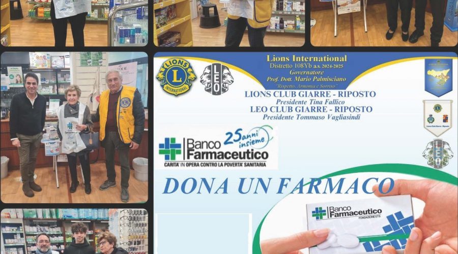 Lions Giarre-Riposto – Raccolta farmaci 03