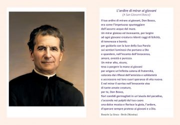 Una poesia dedicata a San Giovanni Bosco &ldquo;Padre e Maestro della giovent&ugrave;&rdquo;