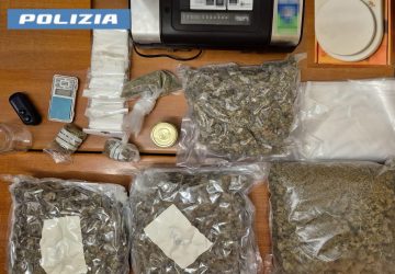 A casa custodiva oltre 4 Kg di marijuana: arrestato
