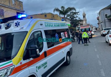 Giarre, scontro auto moto a Trepunti: un ferito