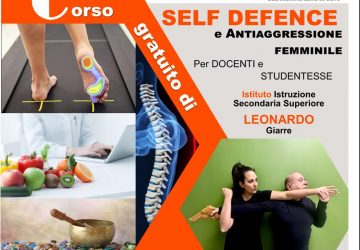 Giarre, corso gratuito di autodifesa personale per studentesse e insegnanti dell&rsquo;I.i.s &ldquo;Leonardo&rdquo;