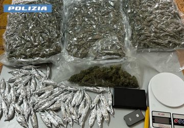 In casa con oltre 3,5 kg di droga: arrestato 51enne